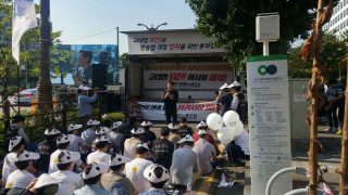 건설노동자 결의대회 등..9.21일 여의도 사진스케치